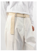 Men's Multicolor Loose Straight Cropped Pants