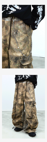 Pearl Segmented Letter Pants Chain