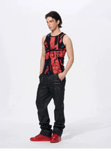 Men's Union Jack Print Cotton Tank