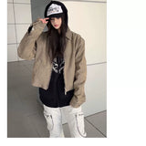 Two-Tone Short Vintage Jacket