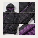 Lightweight Hooded Waterproof Down Jacket