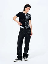 Men's Union Jack Print Tees