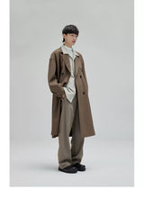 Vintage Pleated Wide Waist Casual Pants