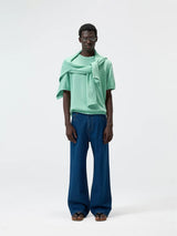Linen Cotton Blend Short Sleeve Tee