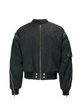 Cleanfit Double Zipper MA1 Flight Jacket