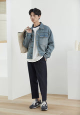 Elastic Waist Loose Ankle Pants