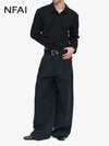 Collared Polo with Magnetic Closure