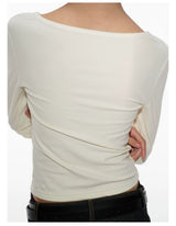 Women's Soft Long Sleeve Henley Tops