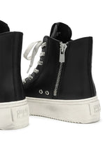 JumboHigh Oreo Distressed High-Top Leather Sneakers