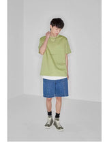 Double-sided Color-block Printed Pima Cotton Tee