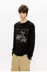Modal Two-piece Henley Long Sleeve Tee