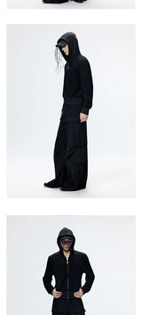 Wide-Leg Multi-Pocket Cargo Pants