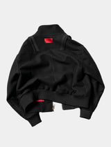 Australian Wool Stand Collar Puffer Jacket