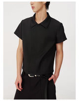 Short Sleeve C Button Shirt