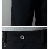 Double Pocket Rhinestone Washed Cargo Pants
