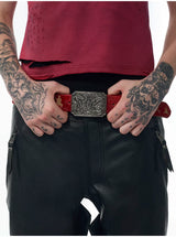 Kung Fu Silhouette Horsehair Belt