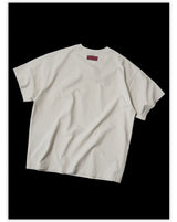 Vintage Washed Cream Printed Loose Tee