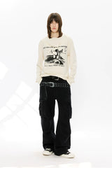 Modal Two-piece Henley Long Sleeve Tee