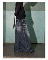 American Vintage Washed Distressed Baggy Jeans