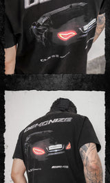 Vintage Devil Eye Racing Cotton Tee