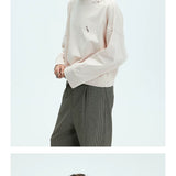 Four Color Baggy Couple Crewneck Sweatshirts