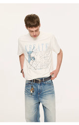 Men's Printed Sun Protection Tee