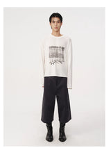Side Pocket Striped Corduroy Capri Pants