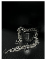 Men's Silver Triple Spiral Pants Chain