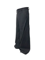 Loose Flare Fleece Pants