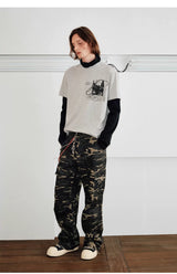 Loose Camouflage Cargo Pants