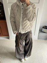 Reversible V-Quilted 90% Down Fill Jacket