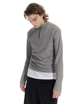 UPF30+ Half-Zip Quick-Dry Stretch Sun Jacket