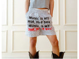 Unisex Vintage Striped Letter Print Boxers