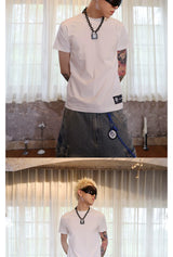 Two-tone Slim Stretchy Breathable Sports Tee