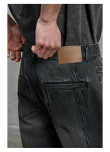 Vintage Washed Flared Denim Pants