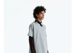 Hand Splashed Washed Straight Cropped Jeans