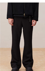 Men's Flare Slim Casual Suit Pants
