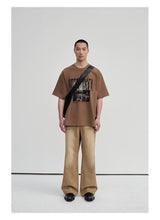 300G Double Yarn Printed Tee