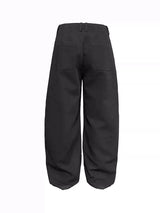 Curved Knife Pleated Wrinkle-resistant Pants