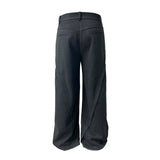 Loose Flare Fleece Pants