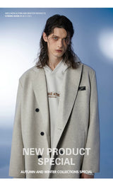 Men's Oversized Commuter Wool Coat