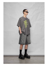 Oversized Graphic Print Tee