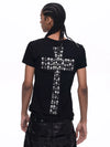 Men's Black Skull Cross Tee