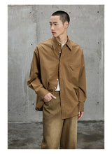 Triangle Pocket Shirt with Hidden Placket