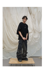 Multi-Length Detachable Patchwork Cargo Pants