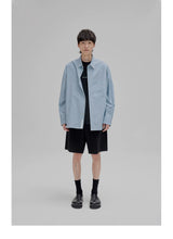 Striped Paneled Pocket Shirt