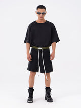 Men's Loose Reflective Short Sleeve Tees