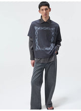 Printed Cotton Short Sleeve Tee