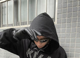 Slim Fit Beaded Heavyweight Hoodie