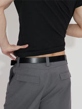 Black Gray Lightweight Washed Parachute Pants